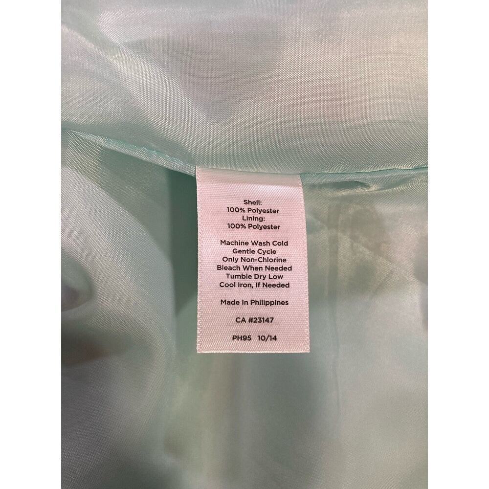 Talbots Botanical Flowers Cap Sleeve Sheath Cocktail Dress Women’s 2 - Picture 7 of 10